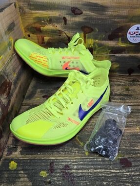 Nike ZoomX Dragonfly XC Cross Country Track Spikes Volt/Concord US 5.5 Men New